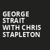 George Strait with Chris Stapleton, Jack Trice Stadium, Ames